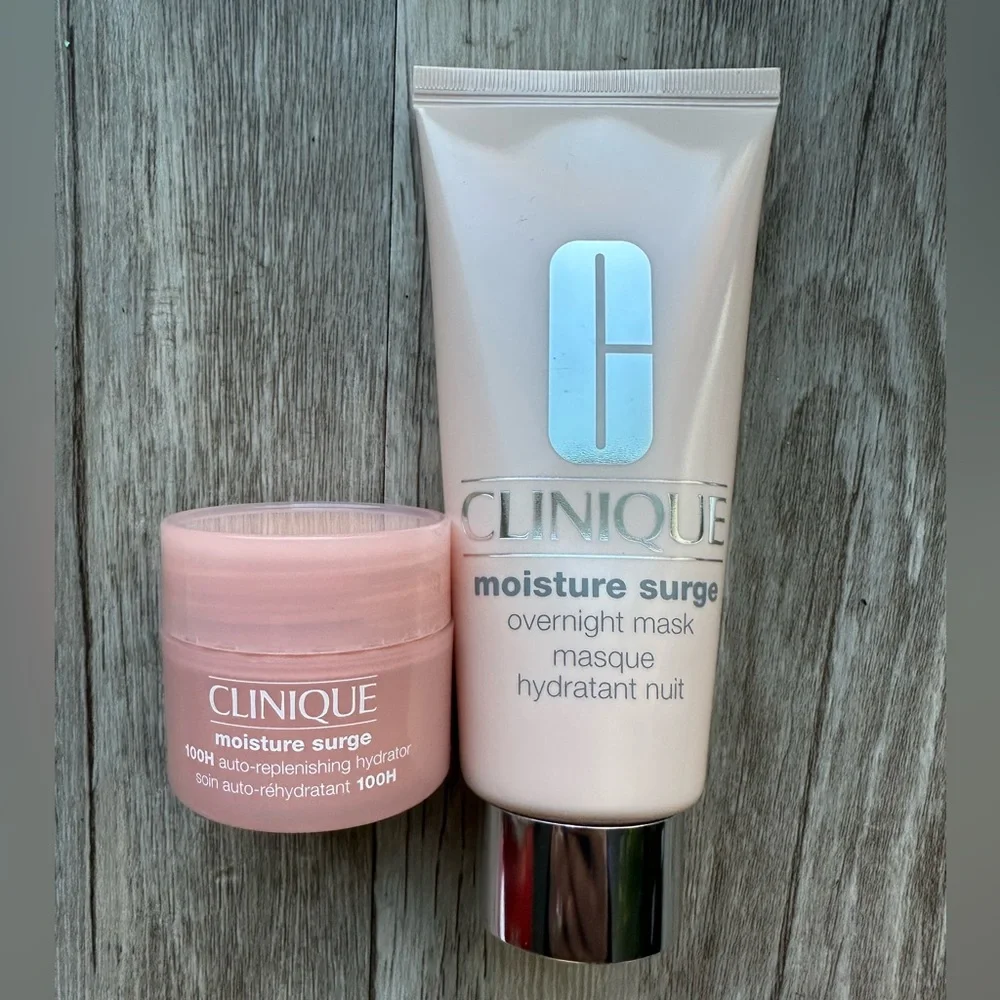 Clinique Moisture Surge 100H & Clinique Moisture Surge Overnight Mask - Picture 4 of 5